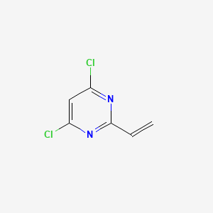 Chemical structure of 4,6-Dichloro-2-vinylpyrimidine