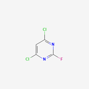 Chemical structure of 4,6-Dichloro-2-fluoropyrimidine