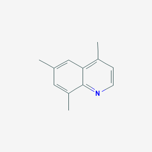 Chemical structure of 4,6,8-Trimethylquinoline