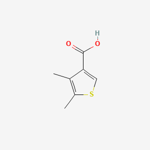 Chemical structure of 4,5-Dimethylthiophene-3-Carboxylic Acid
