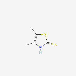 Chemical structure of 4,5-Dimethylthiazole-2-thiol
