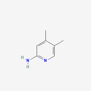 Chemical structure of 4,5-Dimethylpyridin-2-amine