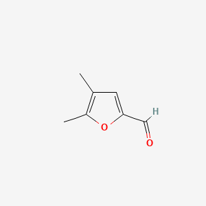 Chemical structure of 4,5-Dimethylfurfural