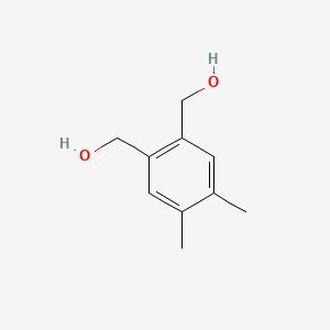 Chemical structure of 4,5-DIMETHYLBENZENE-1,2-DIMETHANOL
