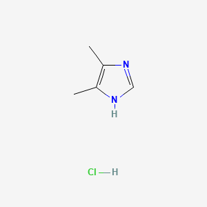 Chemical structure of 4,5-Dimethyl-1H-imidazole hydrochloride