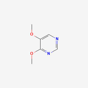 Chemical structure of 4,5-Dimethoxypyrimidine