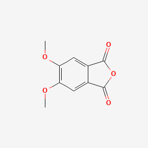 Chemical structure of 4,5-diMethoxy-phthalic anhydride