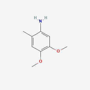 Chemical structure of 4,5-Dimethoxy-2-methylaniline