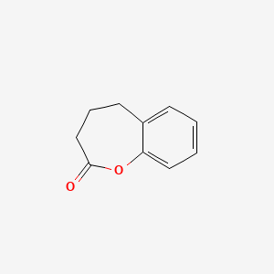 Chemical structure of 4,5-Dihydrobenzo[b]oxepin-2(3H)-one