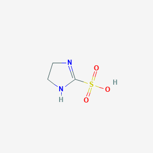 Chemical structure of 4,5-Dihydro-1H-imidazole-2-sulfonic acid