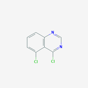 Chemical structure of 4,5-Dichloroquinazoline