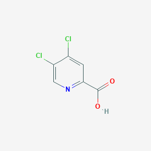 Chemical structure of 4,5-Dichloropicolinic acid