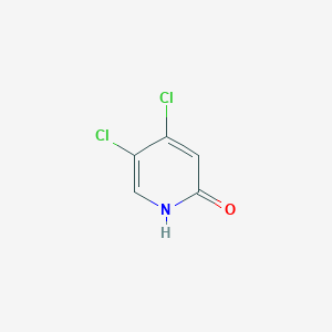 Chemical structure of 4,5-Dichloropyridin-2(1H)-one