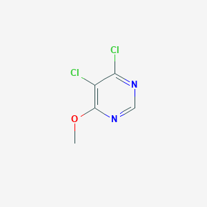 Chemical structure of 4,5-Dichloro-6-methoxypyrimidine
