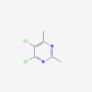 Chemical structure of 4,5-Dichloro-2,6-dimethylpyrimidine