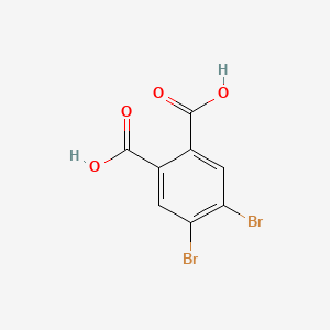 Chemical structure of 4,5-Dibromophthalic acid