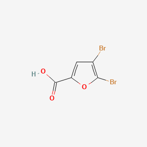 Chemical structure of 4,5-Dibromofuran-2-carboxylic acid