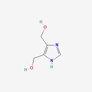 Chemical structure of 1H-Imidazole-4,5-dimethanol
