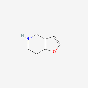 Chemical structure of 4,5,6,7-Tetrahydrofuro[3,2-c]pyridine
