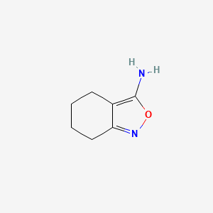 Chemical structure of 4,5,6,7-Tetrahydrobenzo[c]isoxazol-3-amine