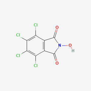 Chemical structure of 4,5,6,7-Tetrachloro-2-hydroxyisoindoline-1,3-dione