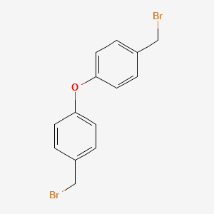 Chemical structure of 4,4'-Oxybis((bromomethyl)benzene)