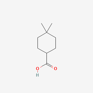 Chemical structure of 4,4-Dimethylcyclohexanecarboxylic acid