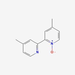 Chemical structure of 4,4'-Dimethyl-2,2'-bipyridyl 1-Oxide