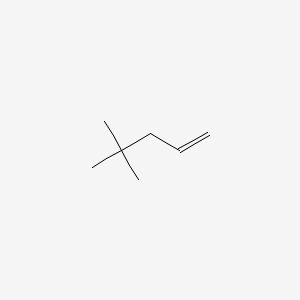 Chemical structure of 4,4-Dimethyl-1-pentene