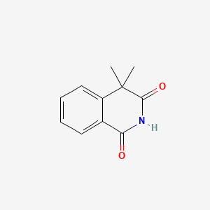 Chemical structure of 4,4-Dimethyl-1,3(2H,4H)-isoquinolinedione