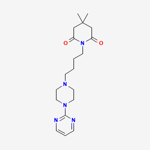 Chemical structure of Gepirone