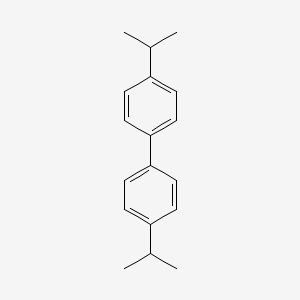 Chemical structure of 4,4'-Diisopropylbiphenyl