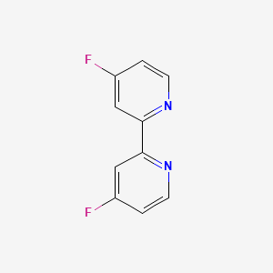 Chemical structure of 4,4'-Difluoro-2,2'-bipyridine