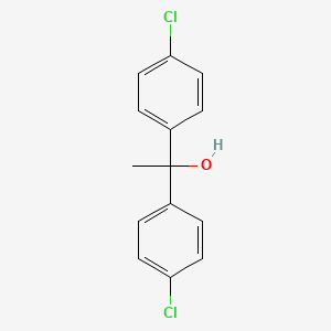 Chemical structure of 1,1-Bis(4-chlorophenyl)ethanol