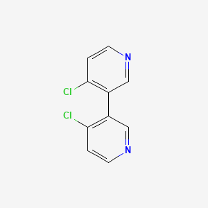 Chemical structure of 4,4'-Dichloro-3,3'-bipyridine