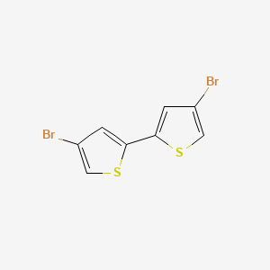 Chemical structure of 4,4'-Dibromo-2,2'-bithiophene