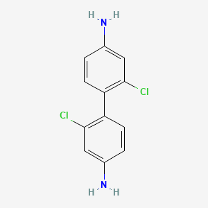 Chemical structure of 2,2'-Dichlorobenzidine