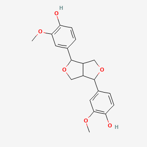 Chemical structure of (+-)-Pinoresinol