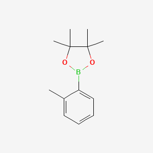 Chemical structure of 2-Tolylboronic acid pinacol ester