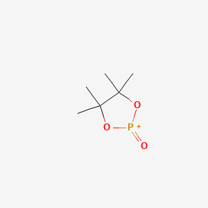 Chemical structure of 4,4,5,5-Tetramethyl-1,3,2-dioxaphospholan-2-ol