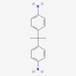 Chemical structure of 4,4'-Isopropylidenedianiline