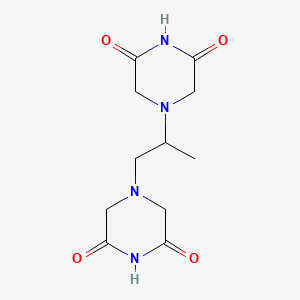 Chemical structure of Razoxane