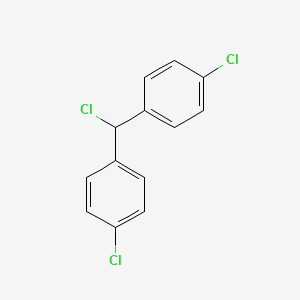 Chemical structure of 4,4'-Dichlorobenzhydryl chloride