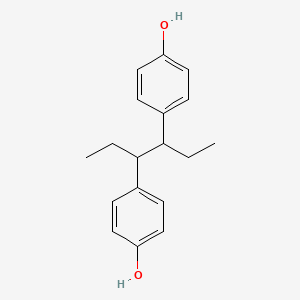 Chemical structure of Dihydrodiethylstilbestrol