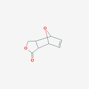 Chemical structure of 4,10-Dioxatricyclo[5.2.1.02,6]decan-8-en-3-one