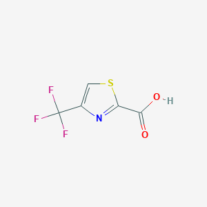 Chemical structure of 4-(Trifluoromethyl)thiazole-2-carboxylic Acid