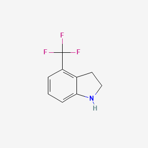 Chemical structure of 4-(Trifluoromethyl)indoline