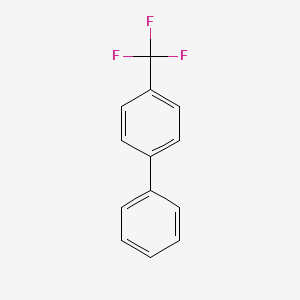 Chemical structure of 4-Trifluoromethylbiphenyl