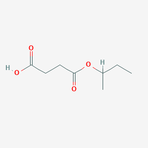 Chemical structure of 4-(sec-Butoxy)-4-oxobutanoic acid