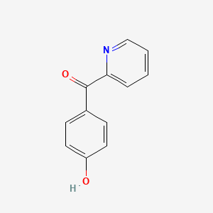 Chemical structure of 4-(Pyridine-2-carbonyl)phenol